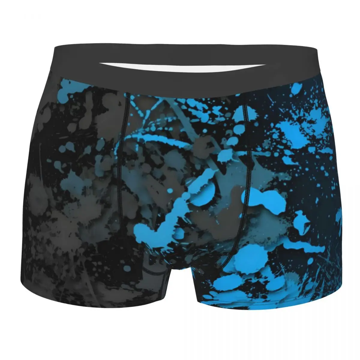 Street Arts Underpants Cotton Panties Man Underwear Sexy Blue Camo Shorts Briefs