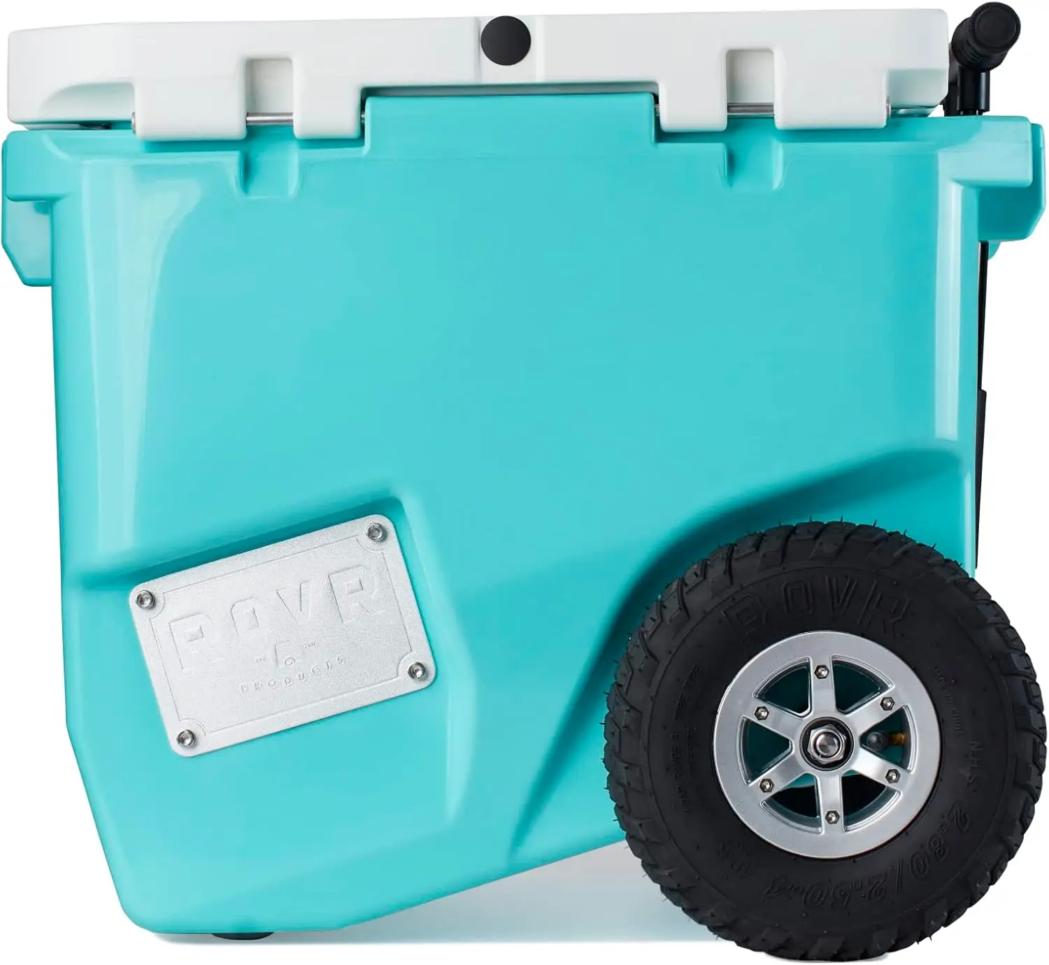 RovR RolWheeled Cooler with Wheels and Handle - Durable, All-Terrain Rolling Cooler for Beach, Camping and Outdoor Activities