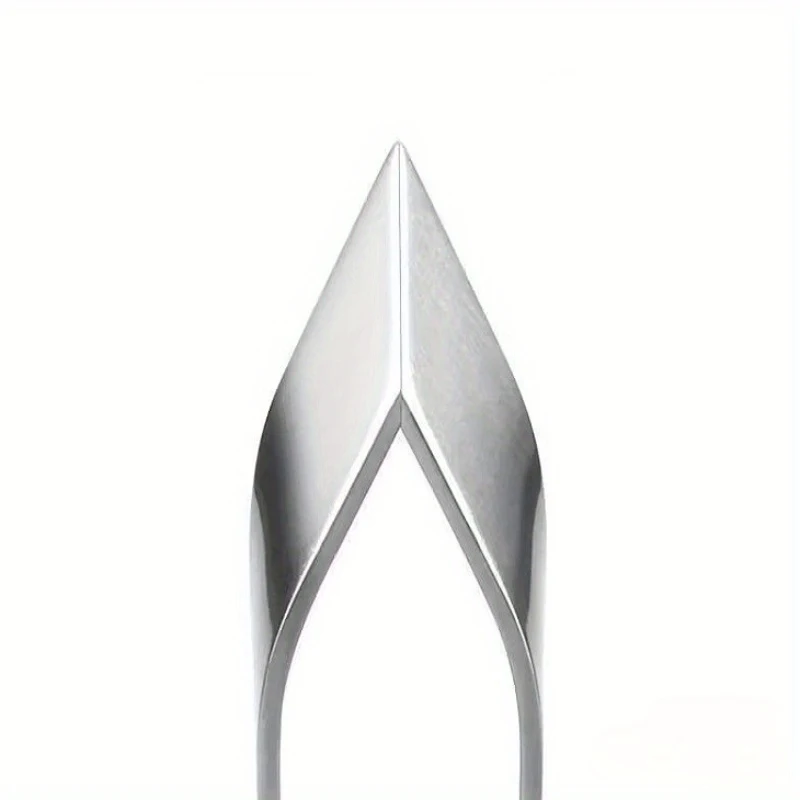1 Pair Of Fishbone Tweezers, Stainless Steel Kitchen Tweezers, Multifunctional Garlic Skin Peeler And Fishbone Remover