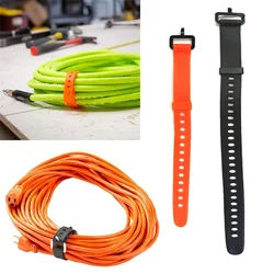 Durable Rubber Cargo Tie Down Travel Tied Belt Luggage Lash Belt Strap Camping Hiking Cargo Storage Belt Buckle Camping Gear