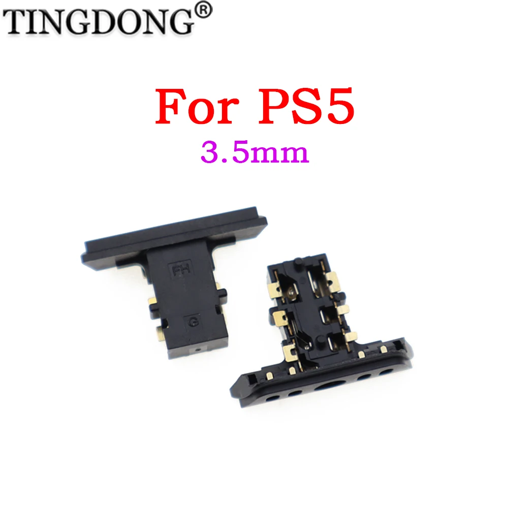 1-10pcs 3.5mm High Quality Headset Plug Port Female Socket For DualSense 5 PS5 Controller Audio Headphone Jack Replacement