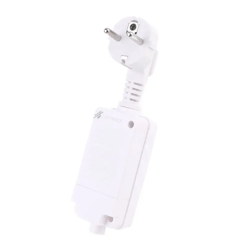 16A 220-240V Leakage Protector Plug Leak-proof Waterproof RCD/PRCD Plug for Water Heaters Washing Machine Hair Dryer