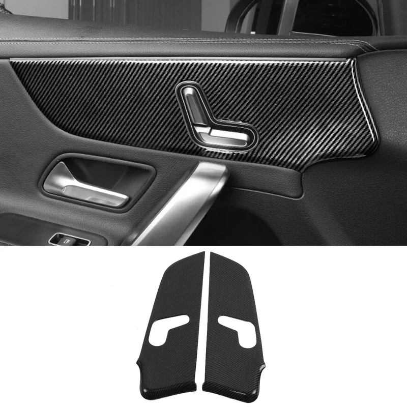 Lhd! Carbon Fiber Interieur Center Console Air Vent Cover Trim Voor Mercedes Benz W177 A-Klasse A200 A220 A250 2019 2020 Cla C118
