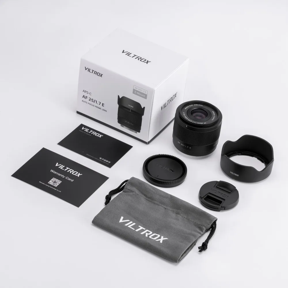 Viltrox 25mm F1.7 Air Autofocus APS-C Prime Lens voor Fuji xm5 X-T5 X-T30 II Nikon Z Mount ZFC Z50 Z7II Sony zve10 II a7iv
