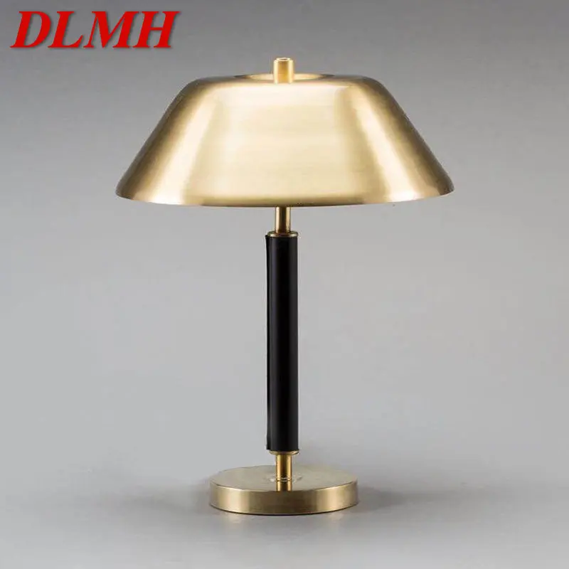 

DLMH Nordic LED Dimming Desk Light Modern Vintage Simple Bedside Gold Table Lamps for Home Living Room Bedroom Decor