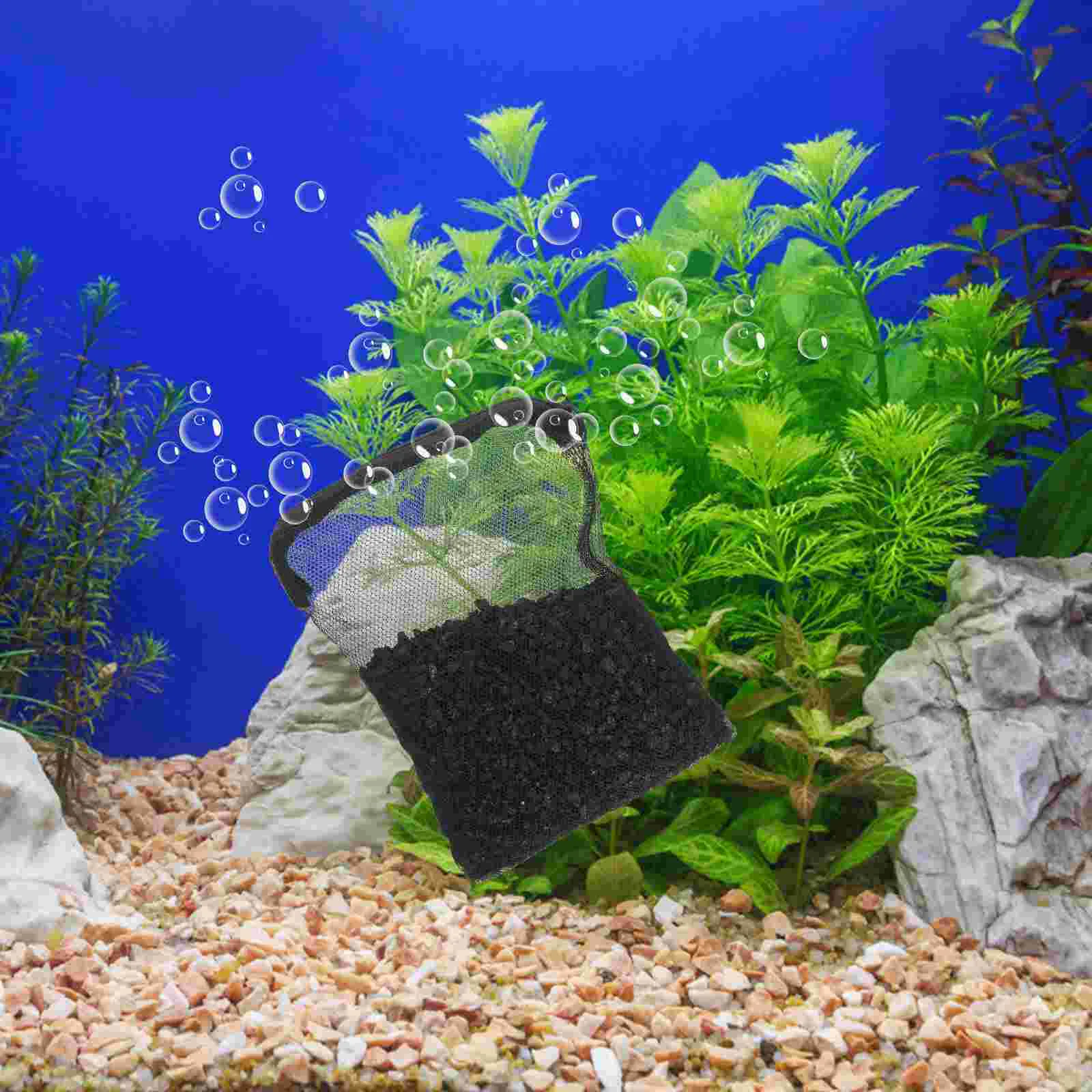 

Filtered Coconut Shell Charcoal Turtle Light Aquarium Fish Tank Tool Carbon Material Kit Water Purification