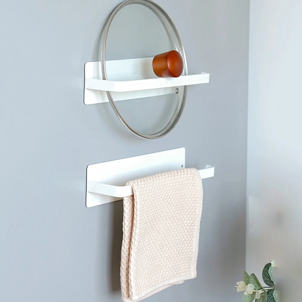 Magnetic Paper Towel Holder Paper Towel Rack Wall Mount Metal Tissue Stand Punch Free Strong Magnet Backing for Kitchen Bathroom - Image 3