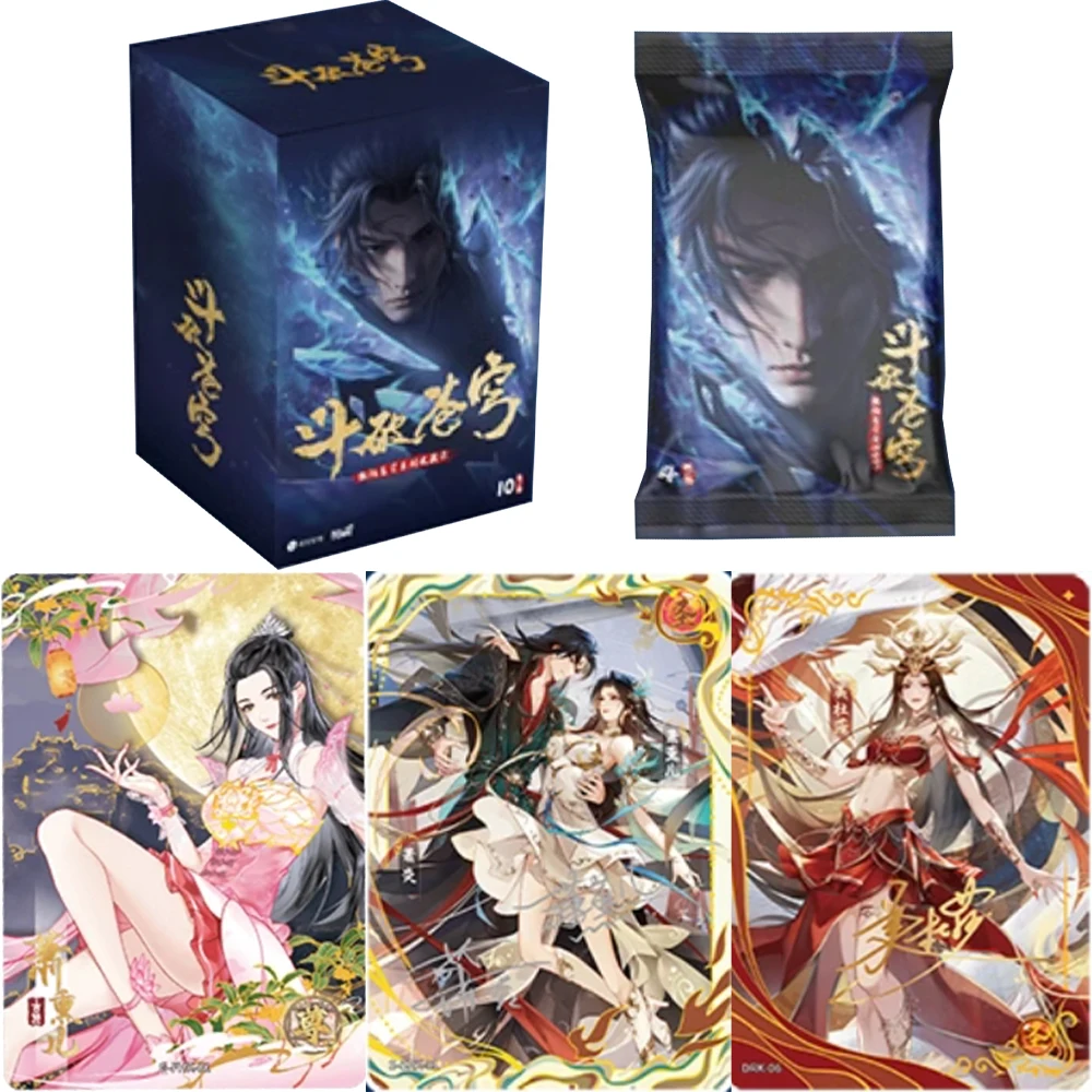 Battle Through The Heavens Cards Proud of The Sky Series Xiao Yan Xiao Xun'er Novel Peripherals Collection Card Toys Gifts