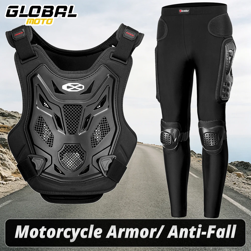 Motorcycle Pants Riding Armored - سترة واقية للرجال لركوب الدراجات النارية،