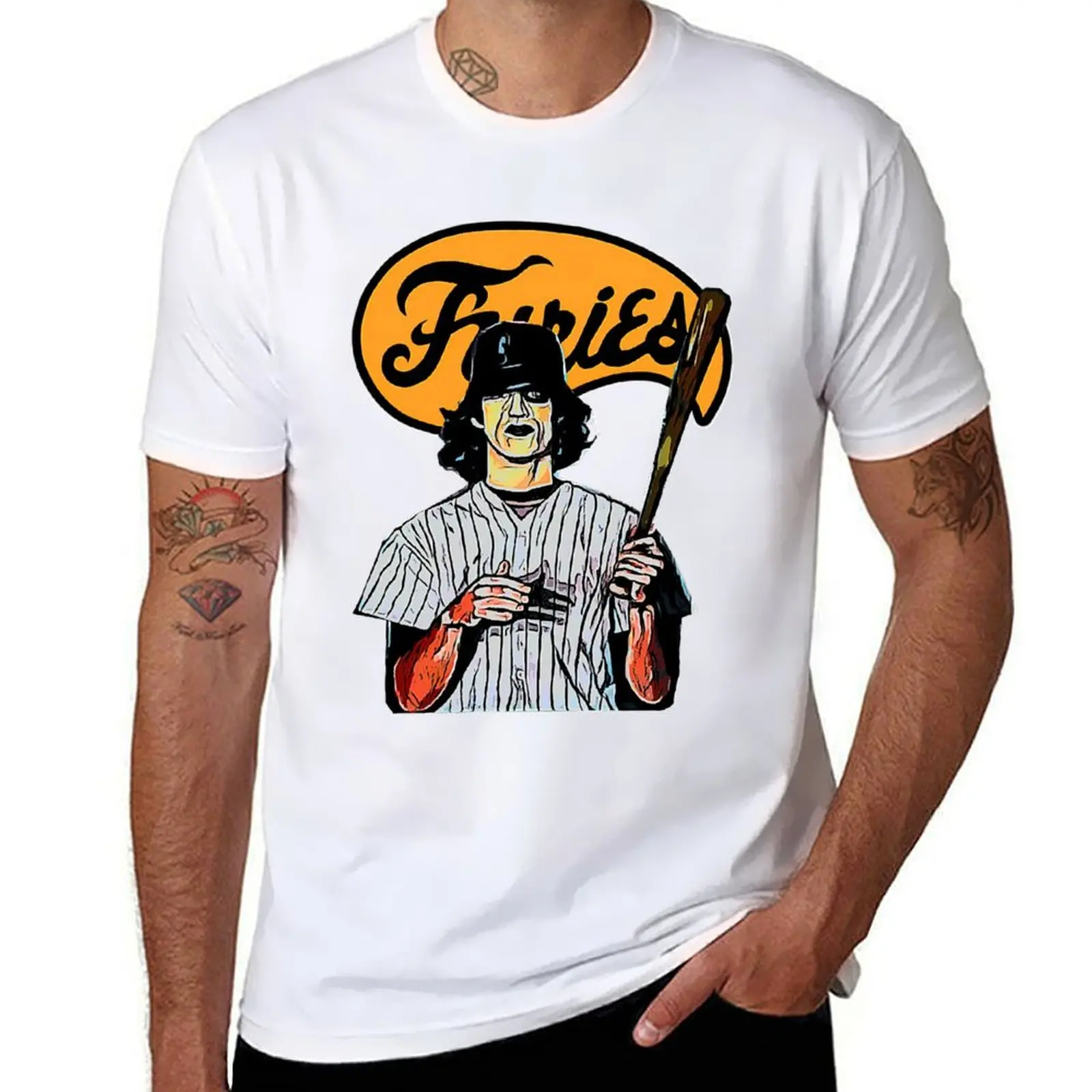 

Baseball Furies T-Shirt anime t shirts oversize t shirts with prints T-Shirt