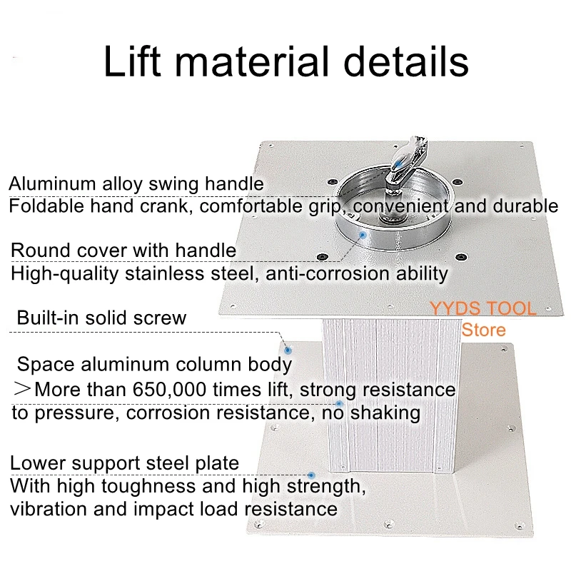 

Tatami lifts Japanese-style flooring large aluminum hand-crank tatami lifts Manual tatami lifts