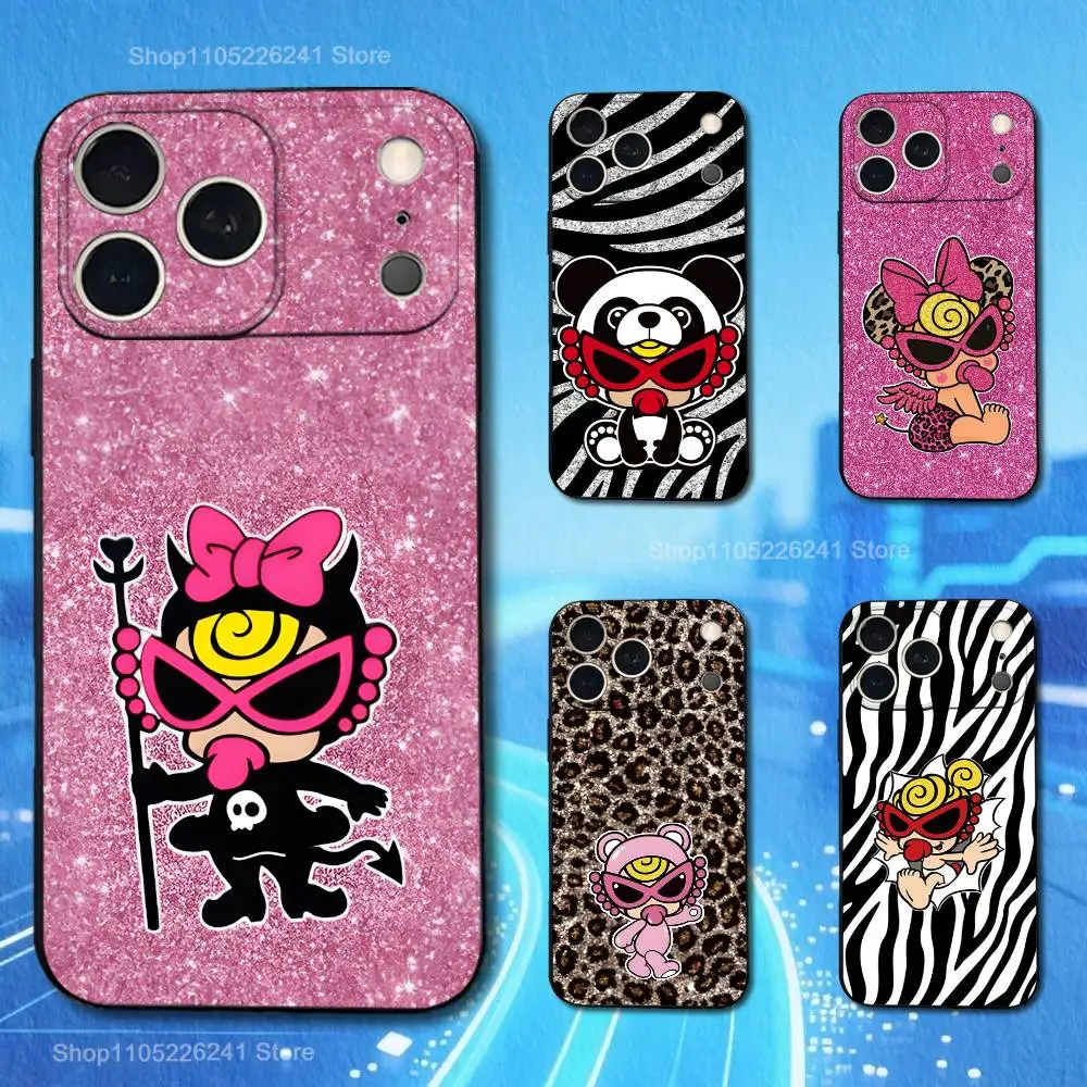 

Cute H-HysTeric M-Mini Art For iPhone 13,16,11,14,17,12,15,Plus,Pro Max,XS,X,XR,SE,Mini,8,7,Phone Case Soft Silicone Black