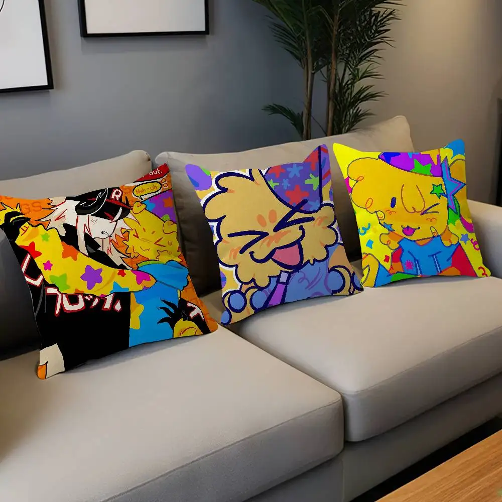 Regretevator Poob Pillow Gift Home Office Decoration Bedroom Sofa Car Cushion Cover case 45x45