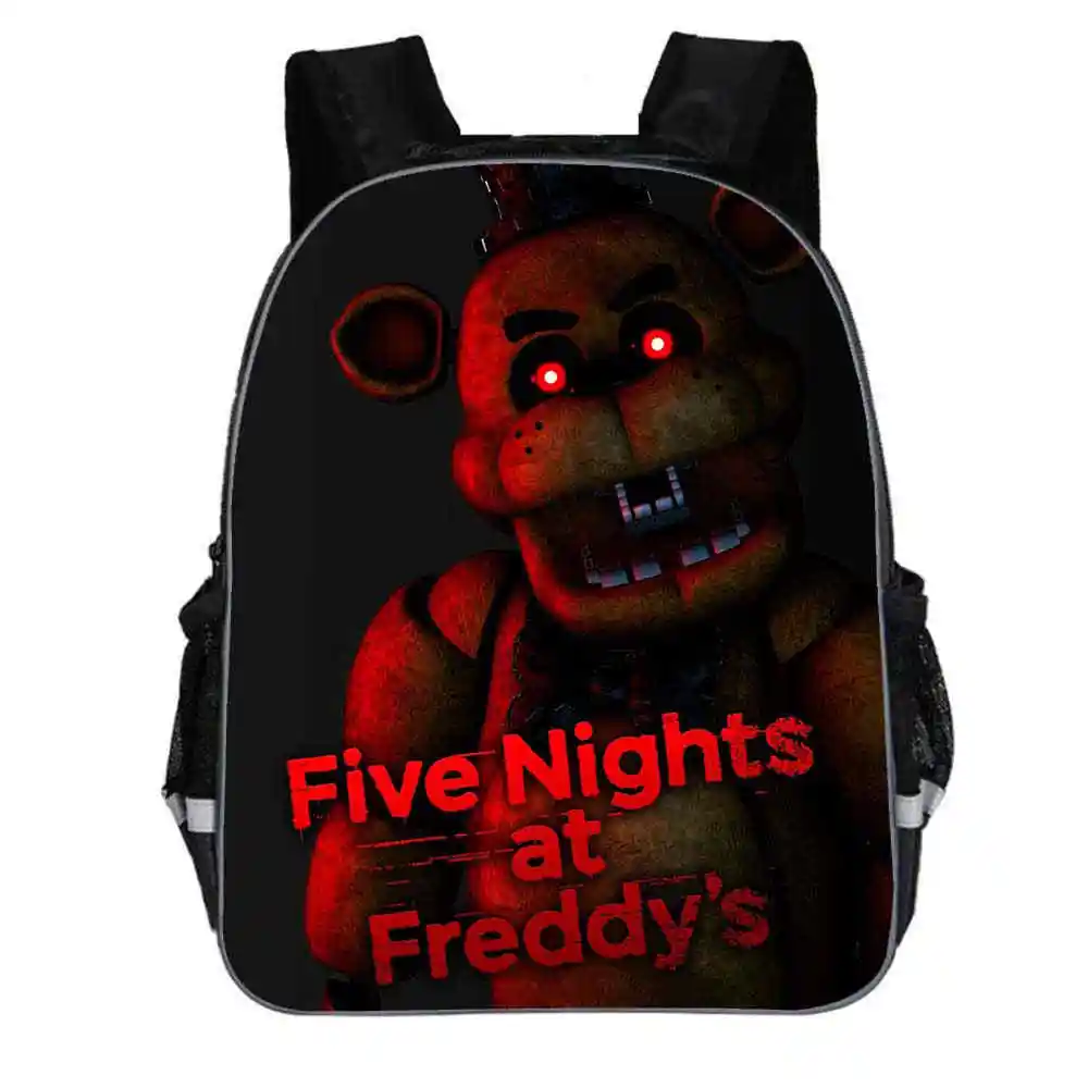 16 Cal Cartoon pięć nocy w Freddy plecak dzieci FNAF Bonnie Fazbear szkolne torby dla nastolatków chłopcy plecaki dzieci Bookbag