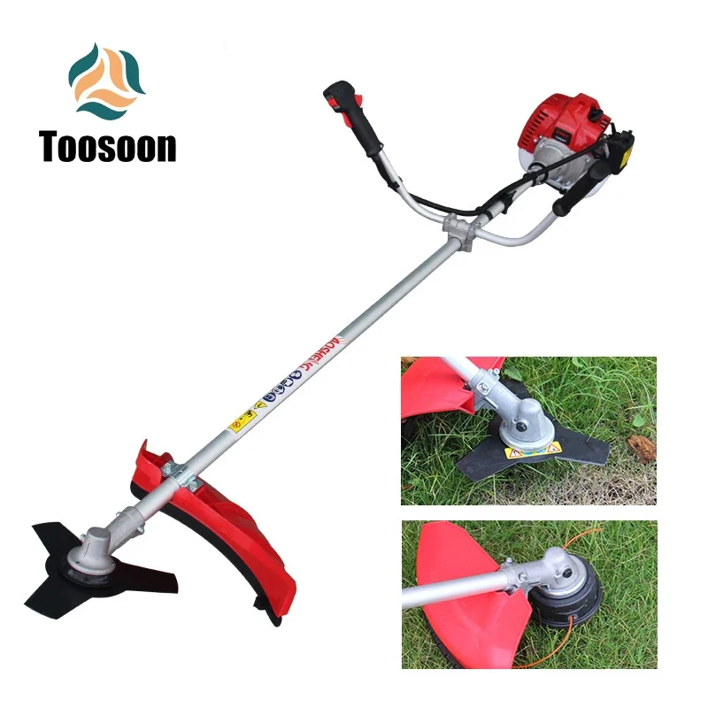 High Quality Gasoline Side Mounted Multifunctional Agricultural Handheld Portable Lawn Mower For Grass Cutting