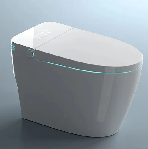 

Light Smart Toilet Household Bathroom Toilet Integrated Semi-automatic Self-heating