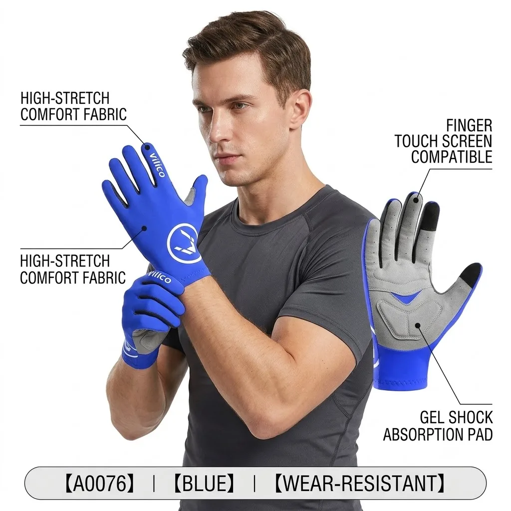 Lightweight Hunting Full Finger Gloves Breathable Tactical Outdoor Sports Paintball Camping Hiking Cycling Fishing Non-slip Gear