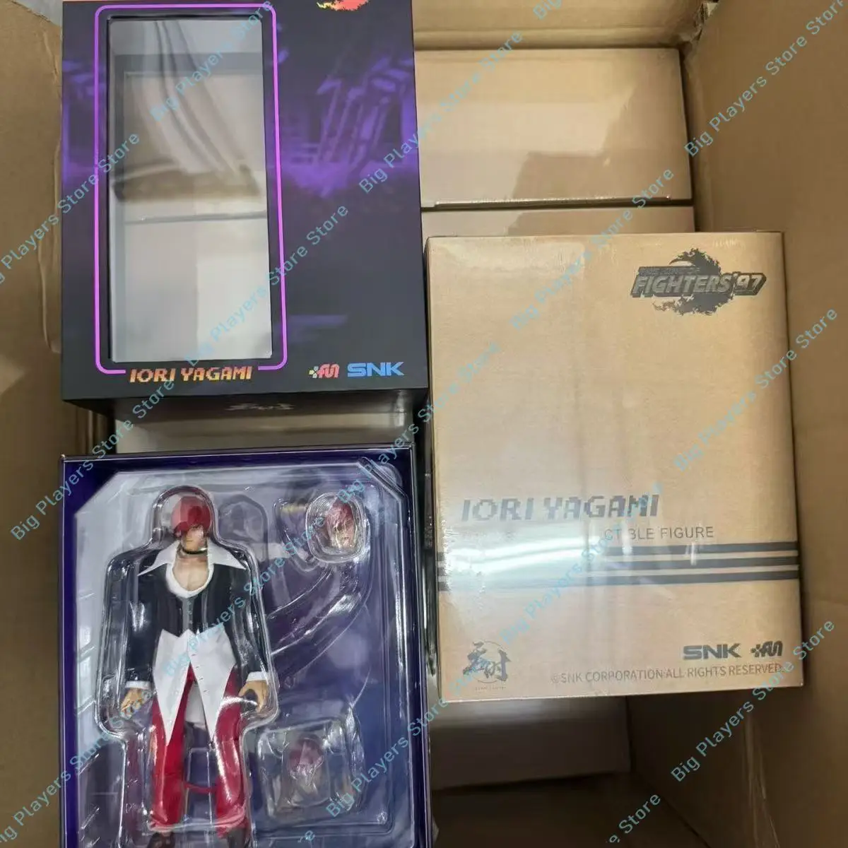 SNK Swallowing Time Studio Boxing King '97 Bashen Temple 1/12 Movable Cloth Doll