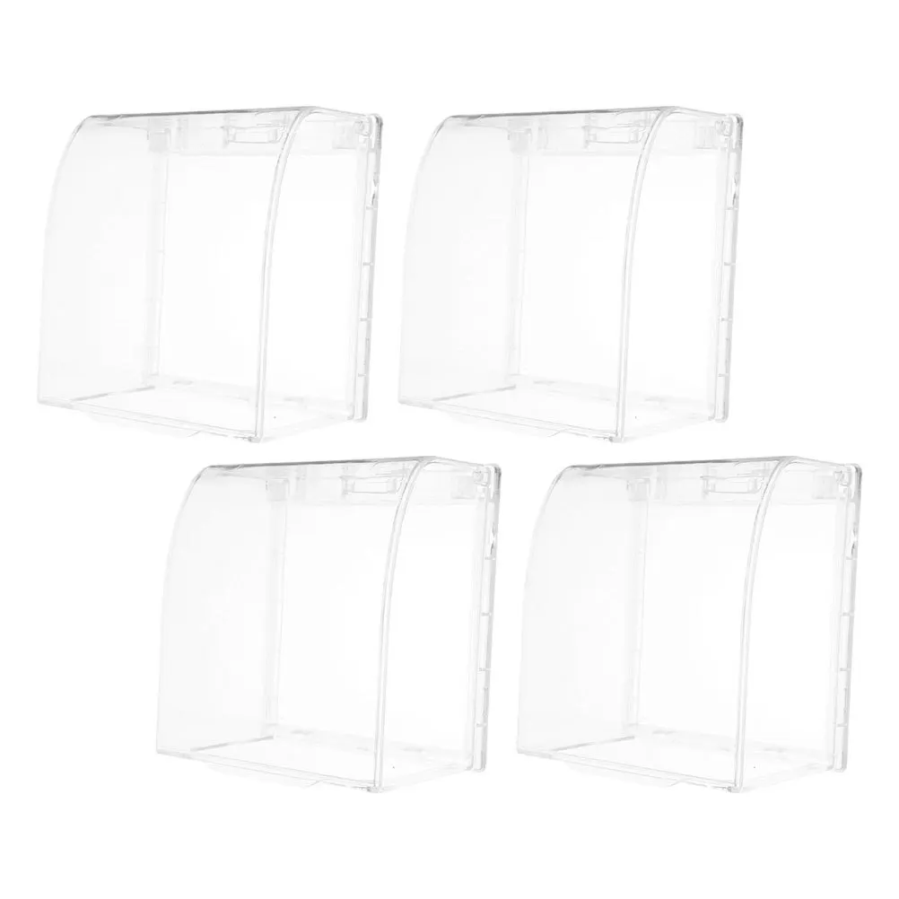 

4Pcs Waterproof Outlet Cover Outdoor Electrical Socket Protector Weatherproof Wall Socket Cover Compatible with 86 Type Switches