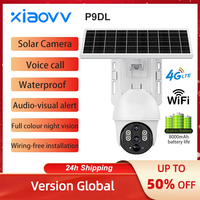 V380 P9DL 4G / WiFi surveillance camera 8MP dual lens wireless outdoor security IP CCTV camera AI human detection 10X digital
