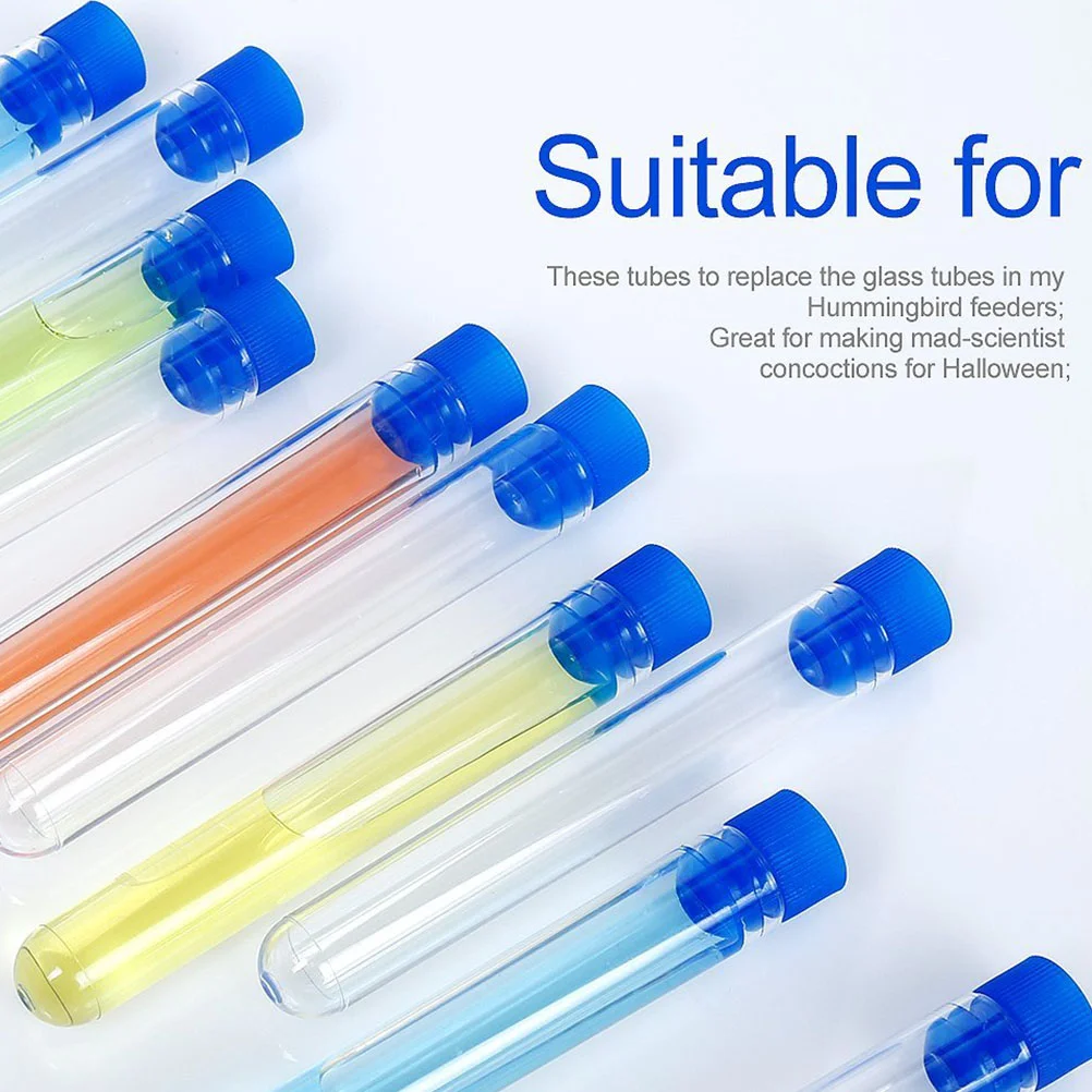 أنبوب اختبار مع أنابيب الفلين معدات تجربة الكيمياء أملاح الاستحمام فراغ الطفل