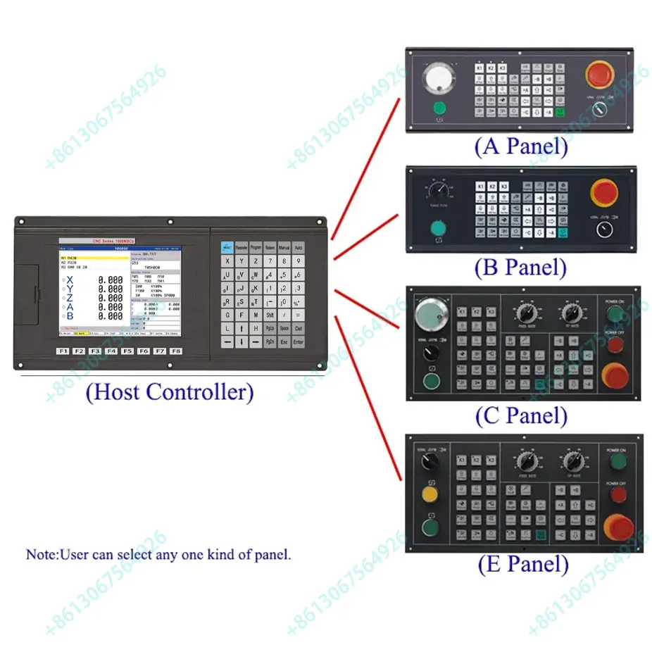 NEW1000MDCb 4 Axis Machining Center Milling Controller Absolute value milling system NEWker original production replaces SZGH