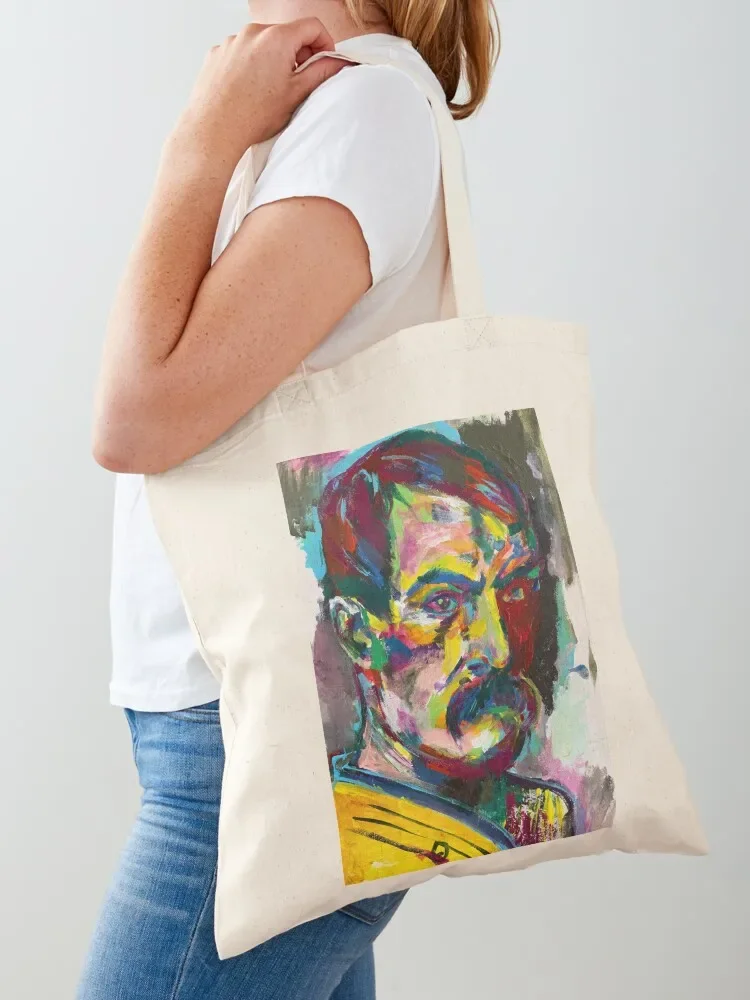 

RICHARD FRANCIS BURTON acrylic portrait .1 Tote Bag tote bag men's Canvas bag tote men canvas shopping