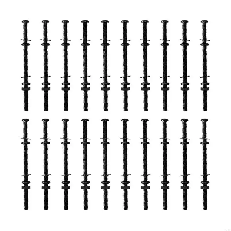 High Strength Aluminum Long Screw For PC Case Fan Mounting Hardware Mount Screw 77JC