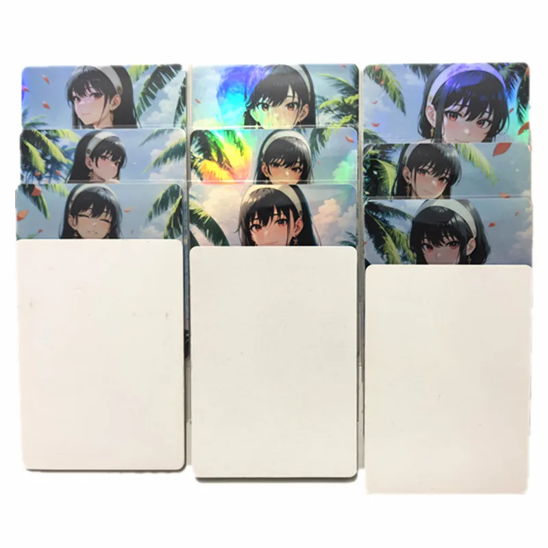 9Pcs/set Classic Anime Spy House Heroine Homemade Sexy Cards Beach Swimsuit Girl ACG Toy Gift Homemade Comic Collection Card DIY