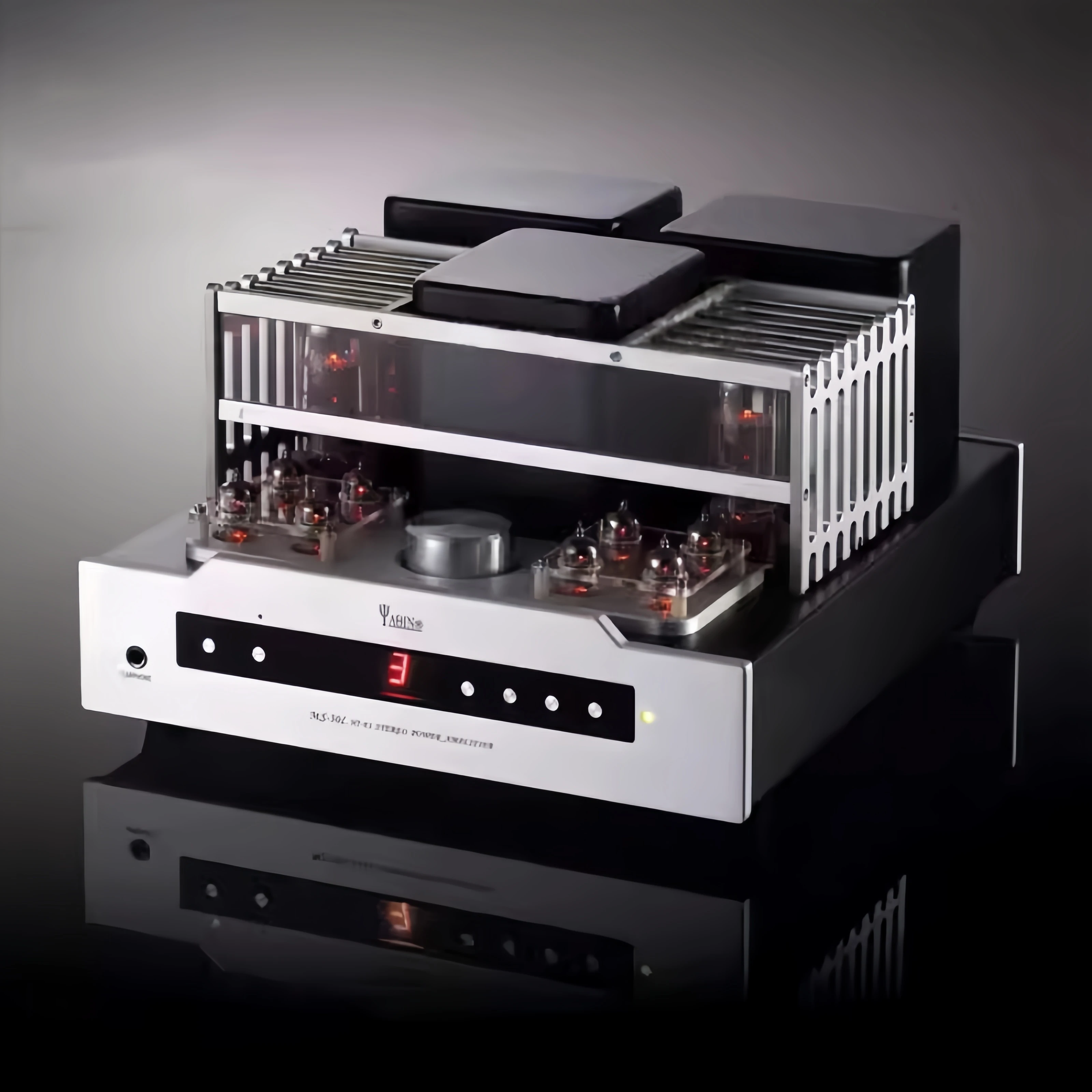 A-063 Yaqin MS-30L EL34 Электронный ламповый усилитель HIFI для наушников, вход RCA, 40 Вт x 2, 8 Ом, 110 В/220 В