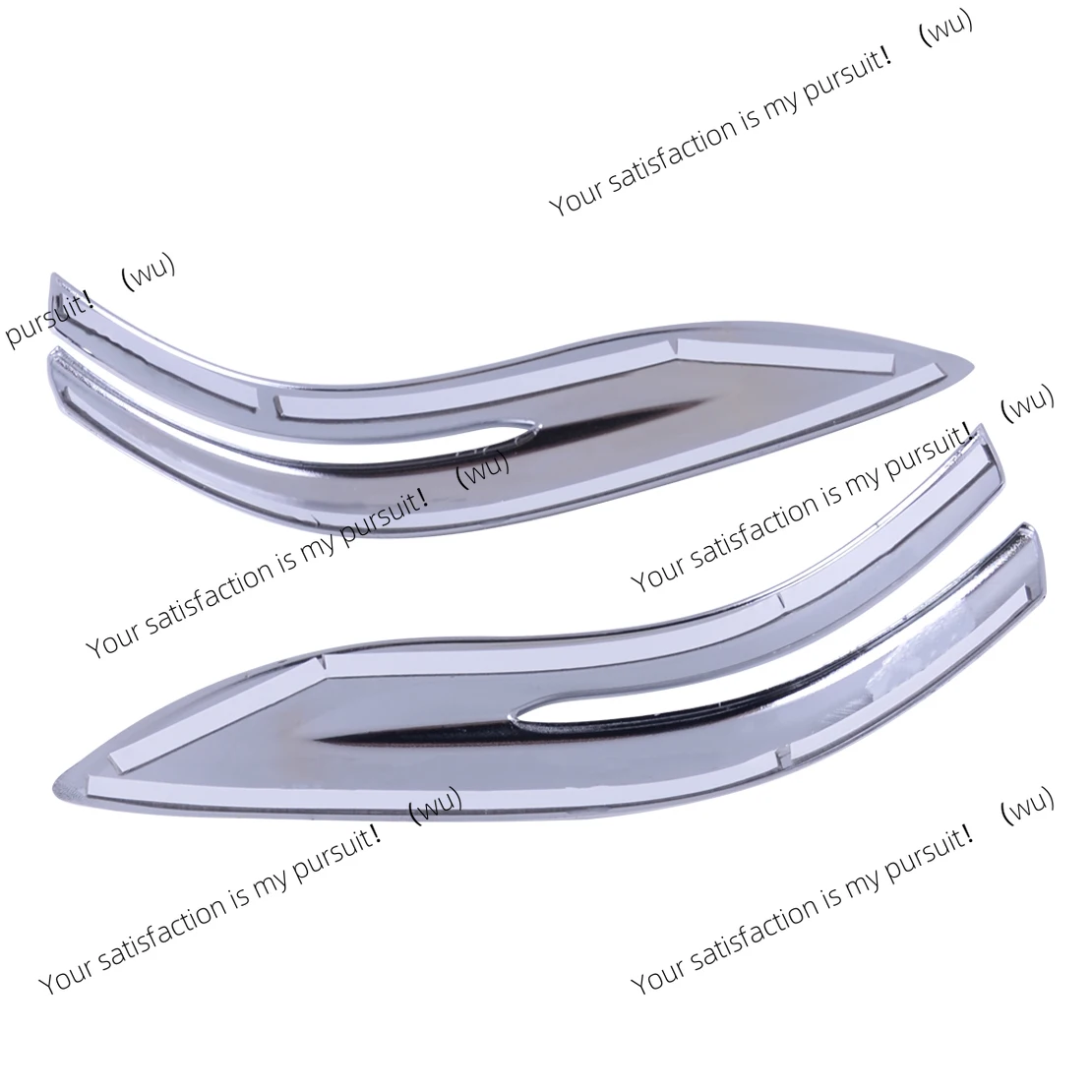 ZOCI-DWCX 2 قطعة دائم كروم سيارة الرؤية الخلفية الجانب مرآة شريط غطاء الكسوة صالح لهوندا CR-V CRV 2017 2018 2019