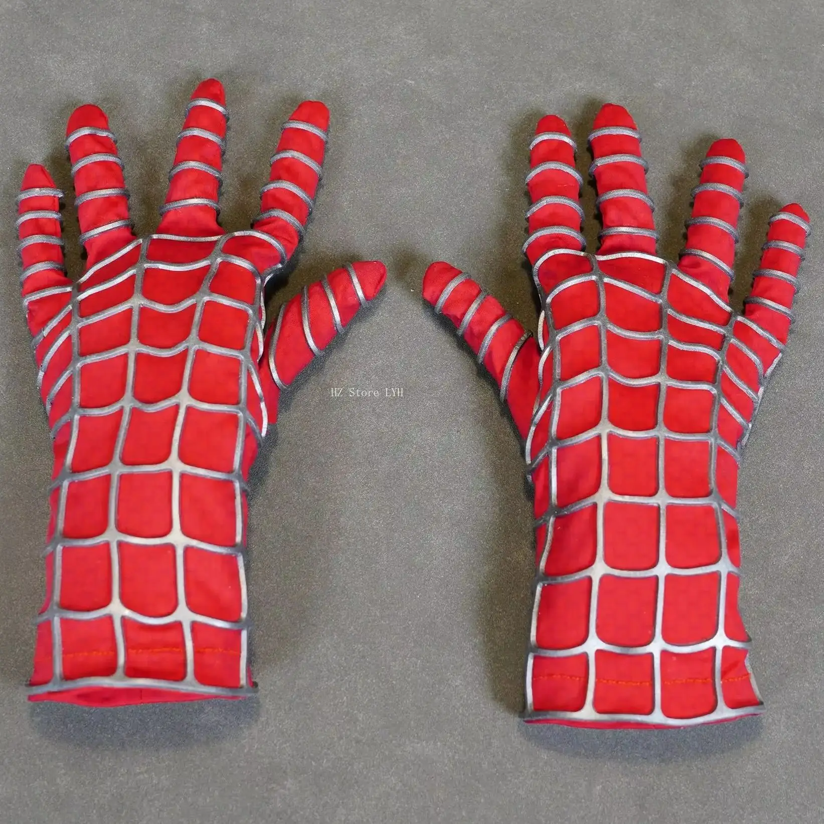 マーベル初代トビー・スパイダーマン グローブ ストリップ・ヴェノム コスプレグローブ 映画復刻版 ハンドメイド製作（ワンサイズ）