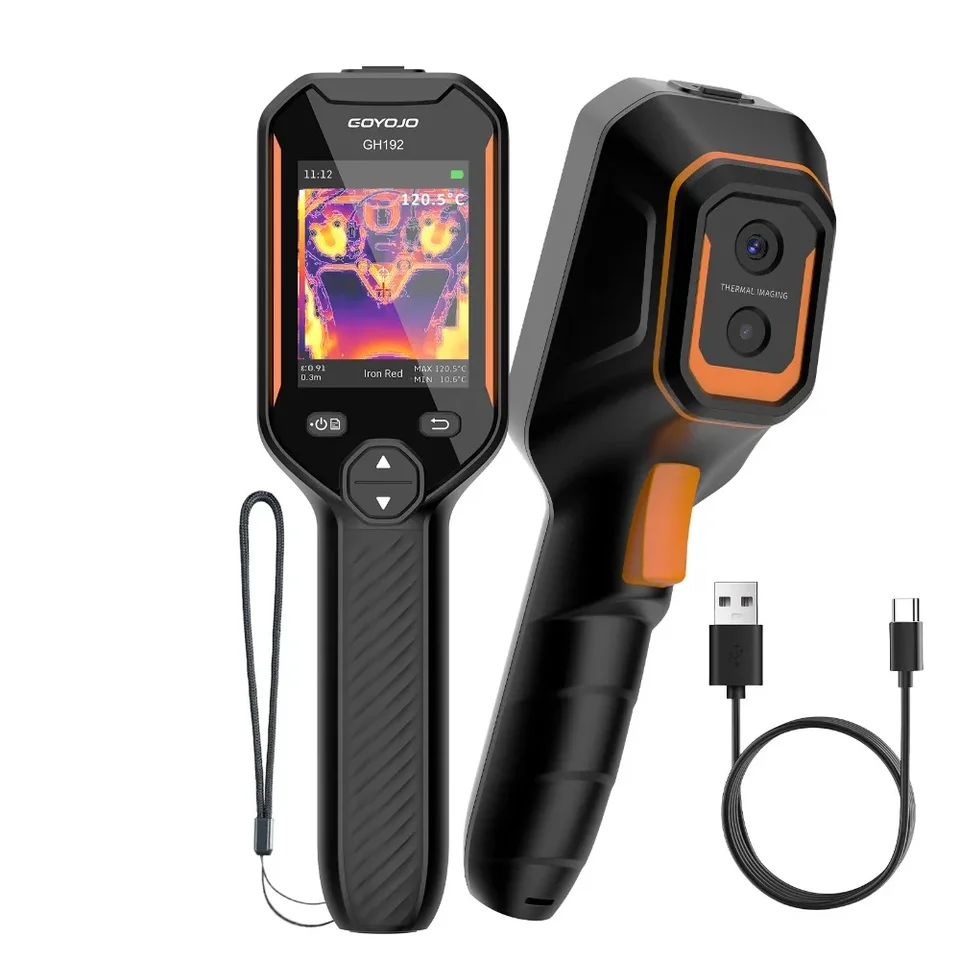 GH192 240x240 Thermal Camera with Visible Light, -20°C to 550°C