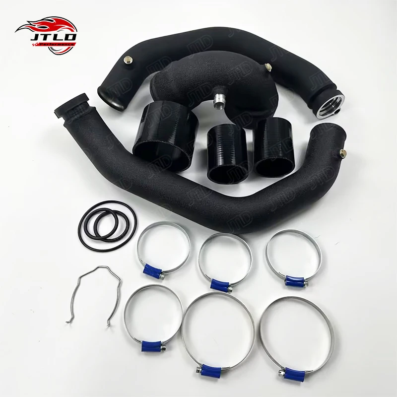 Aluminum Turbo Upgrade Set New Intake Pipe Kit For BMW S55 F80 M3/F82 F83 M4 Twin Turbo