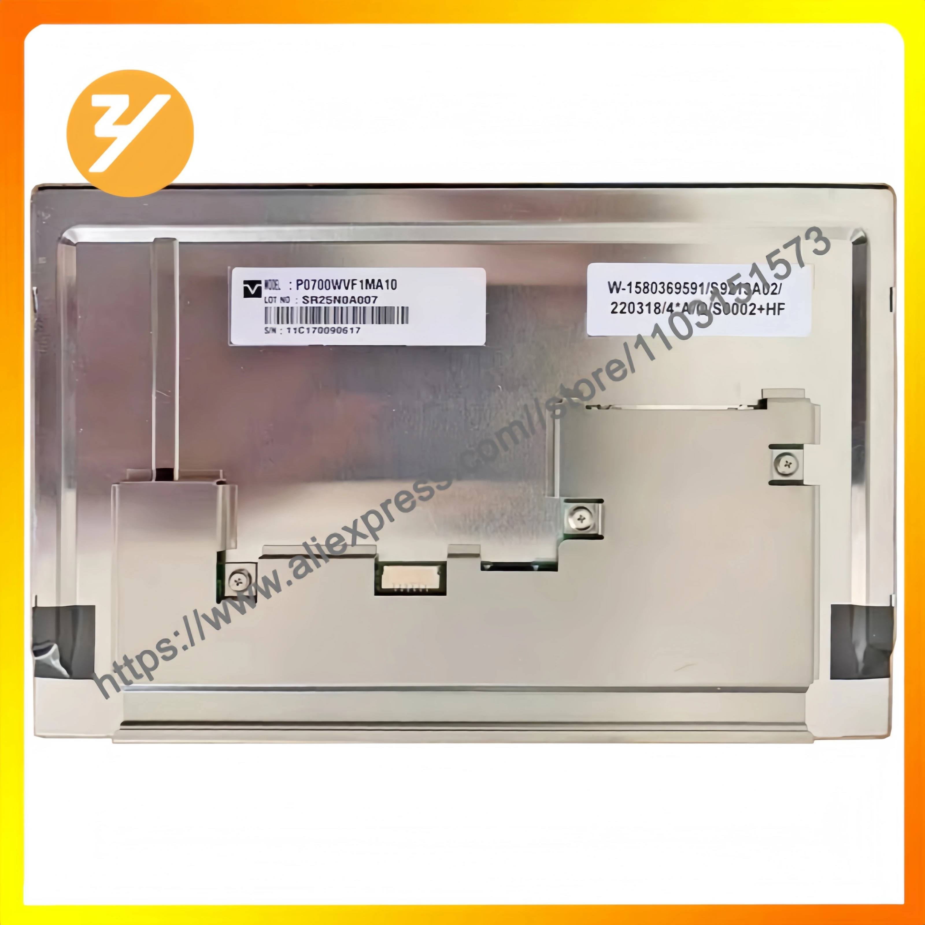 

7inch Brand New Original P0700WVF1MA10 High-Quality LCD Screen Zhiyan Supply