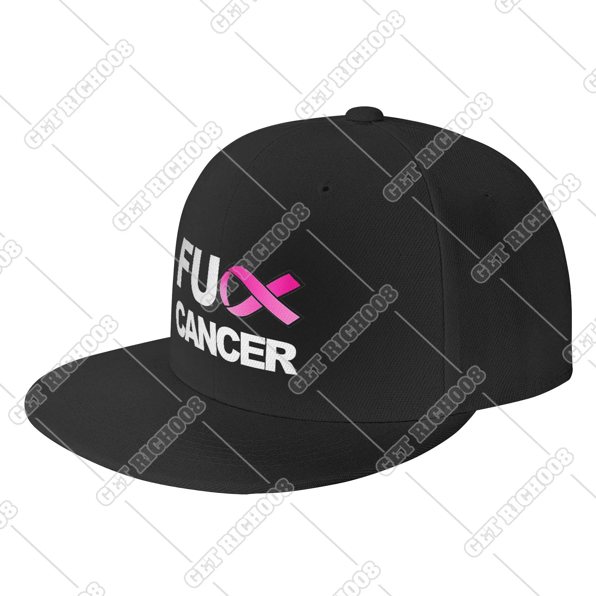 

Sun Visor Fxck Cancer Breast Awareness Baseball Cap Adjustable Cotton or Polyester Lightweight Caps for Women One Size Adult