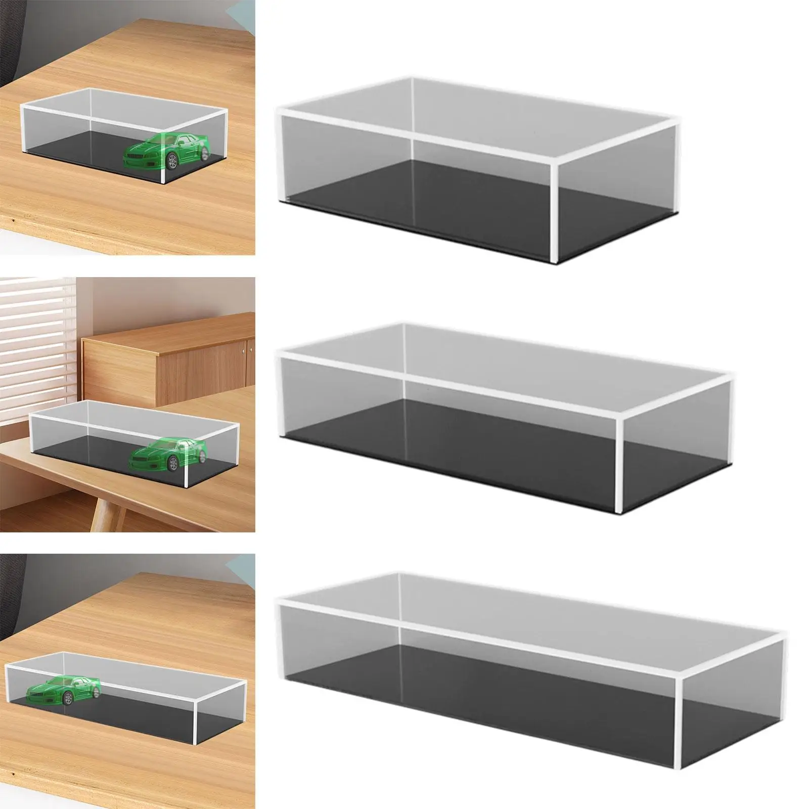 

1:64 Scale Diecast Vehicle Model Display Case Organizer Collection Show Case