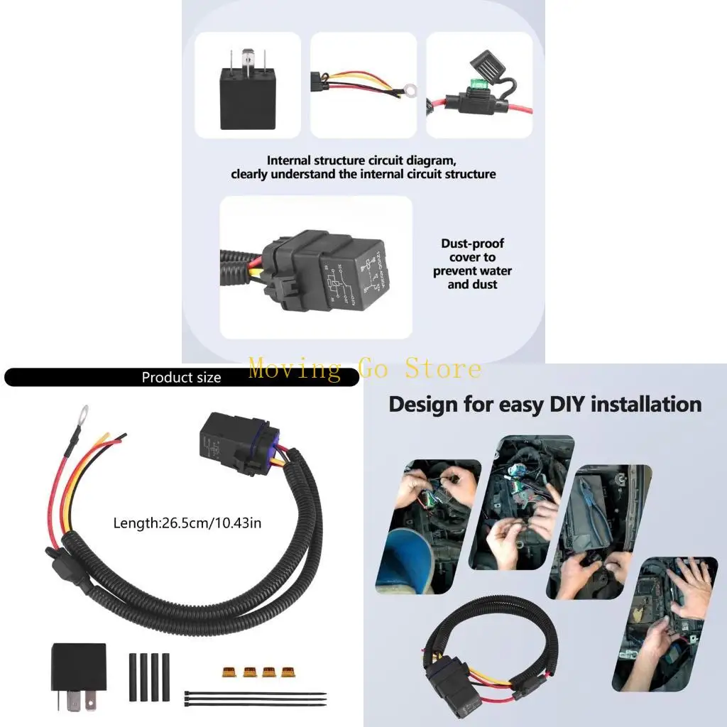 

B5XD CBP4P541AB 68269523AD Relays Harness Set Enhances Vehicle Efficiency
