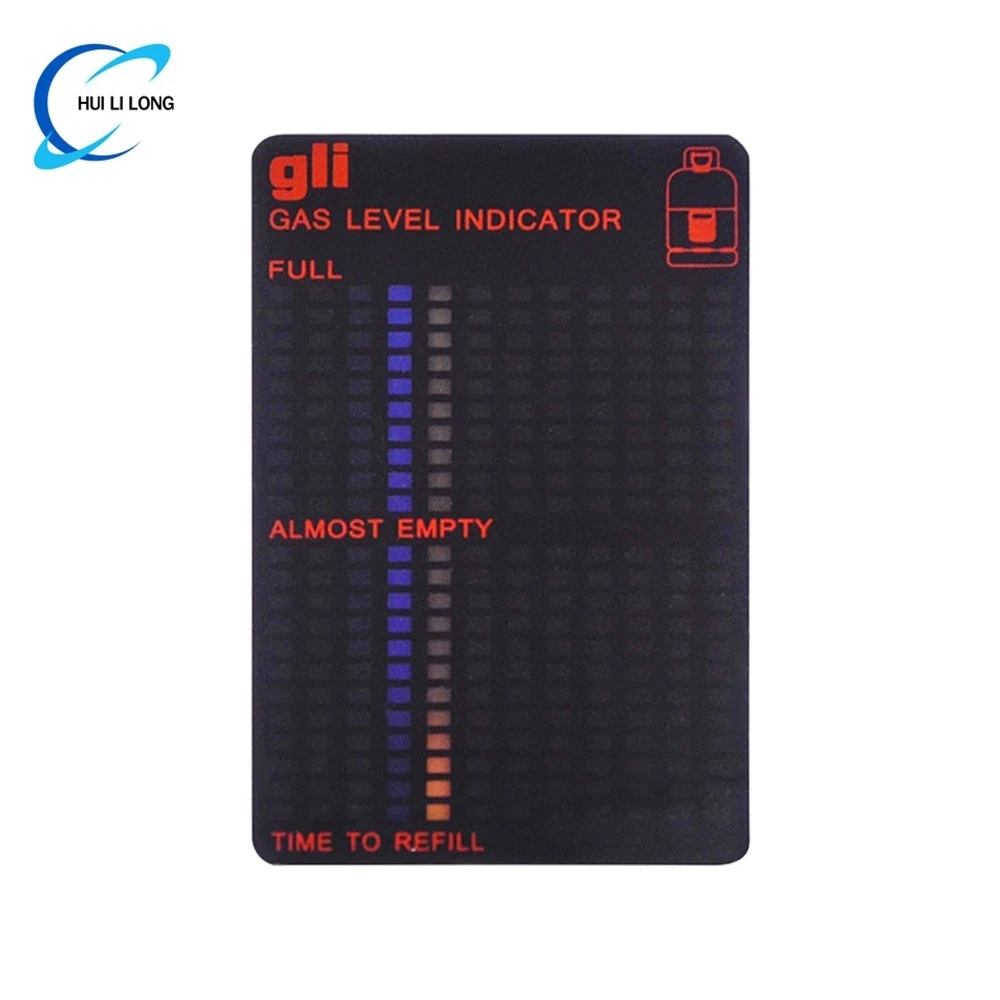Propane Butane LPG Fuel Gas Tank Level Indicator Magnetic Gauge Caravan Bottle Temperature Measuring Stick