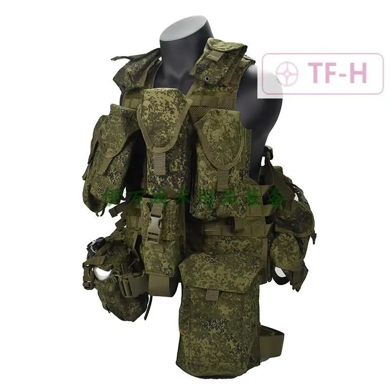 6 sh117 Tactical Molle carry Gear Mesh Vest Equipment Bag Mag Magazine Pouch caccia Airsoft Kettle Bag Radio Bag Sundry Bag