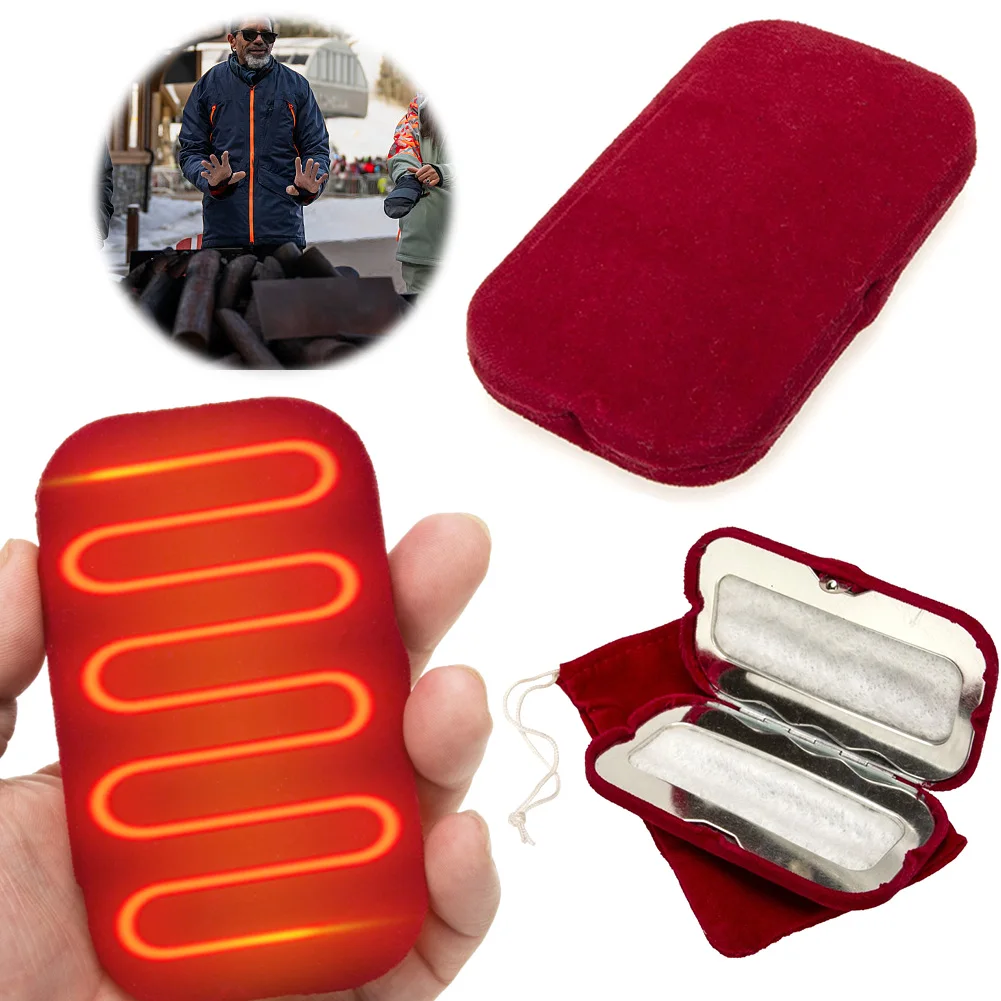 

Портативная грелка для рук, многоразовая карманная зимняя грелка для рук, уличная грелка для рук для кемпинга, пешего туризма, рыбалки