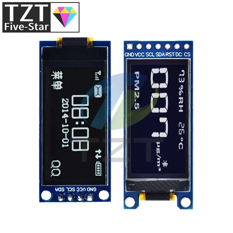 

1.3 Inch OLED Display 4PIN 7PIN64×128 LCD Module SH1107 LCD 1.3 "OLED Vertical Screen Module For Arduino