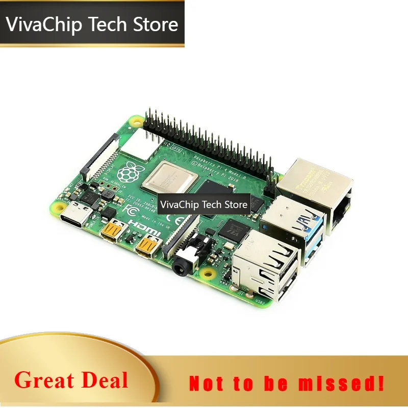VivaCTRaspberry Pi 4 Model B 2GB RAM, Completely Upgraded