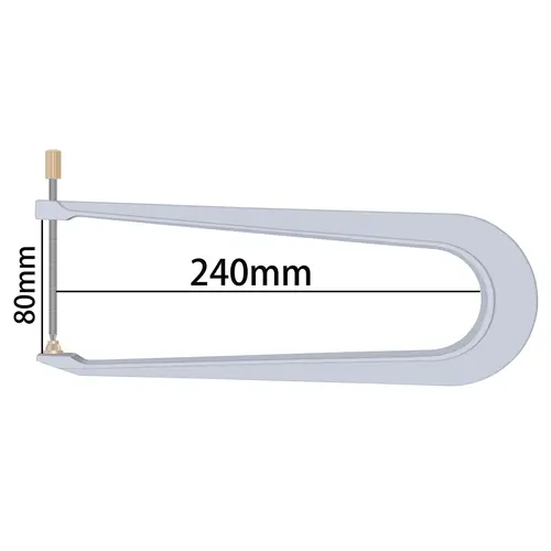 Violin Bass Bar Clamp Aluminum Fiddle Bass-Bar Clamps Board Fix Viola Cello Sound Beam Bridge Clip Luthiers Repair Tools - Image 11