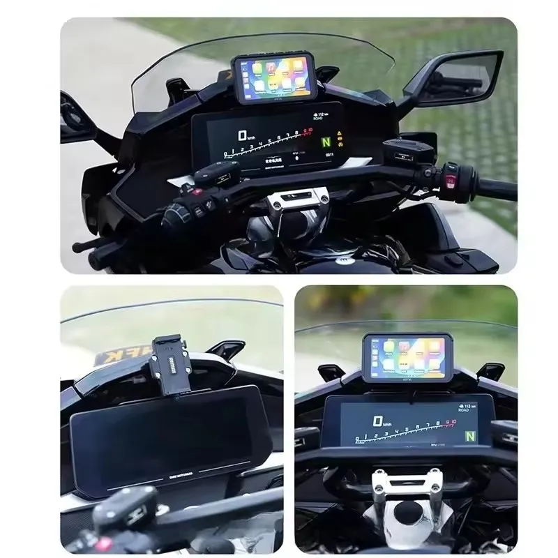 New For BMW For R1250RT r1250rt Motorcycle Mobile Phone GPS Navigation Handlebar Bracket Support Mount 2022 2023 2024 2025 2026