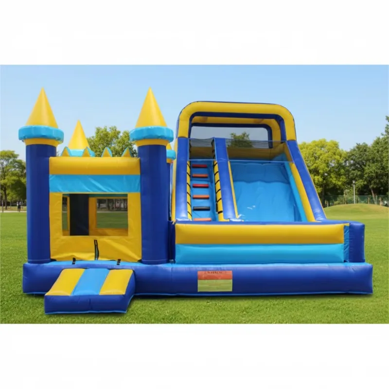 High Quality PVC Inflatable Bounce House Large Kids Jumping Castle Inflatable Bouncer for Backyard Party Play