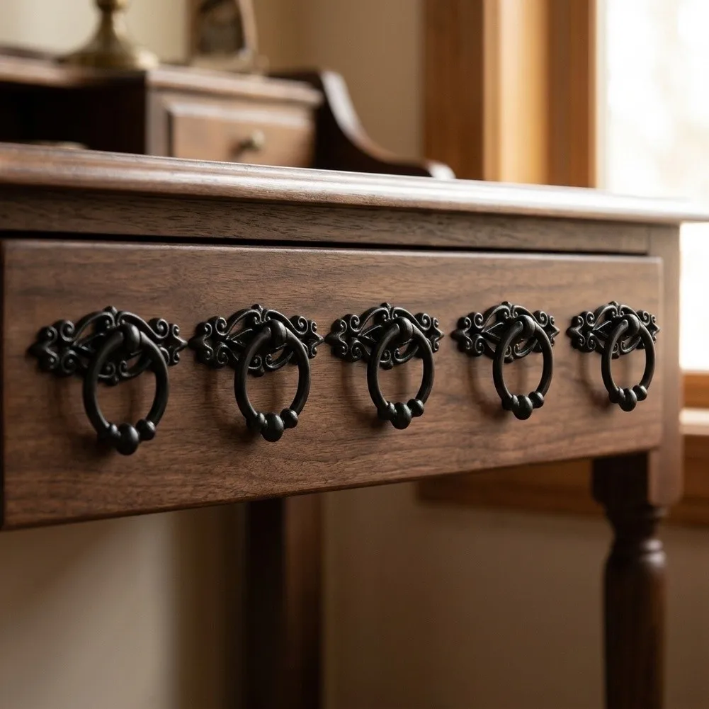 Home Design Furniture Update Vintage Drawer Handle Vintage Cabinet Drawer Knob Pull Vintage Chic Interior Enhancement
