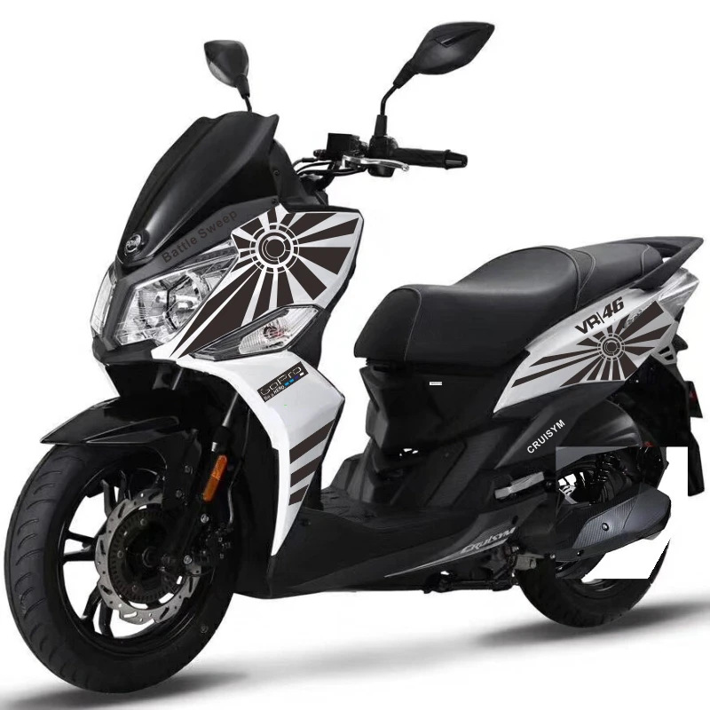 Motorcycle Tank Pad Stickers For SYM 150 SYM CRUiSYM Scratch Resistant Protector Cover Sticker Decals