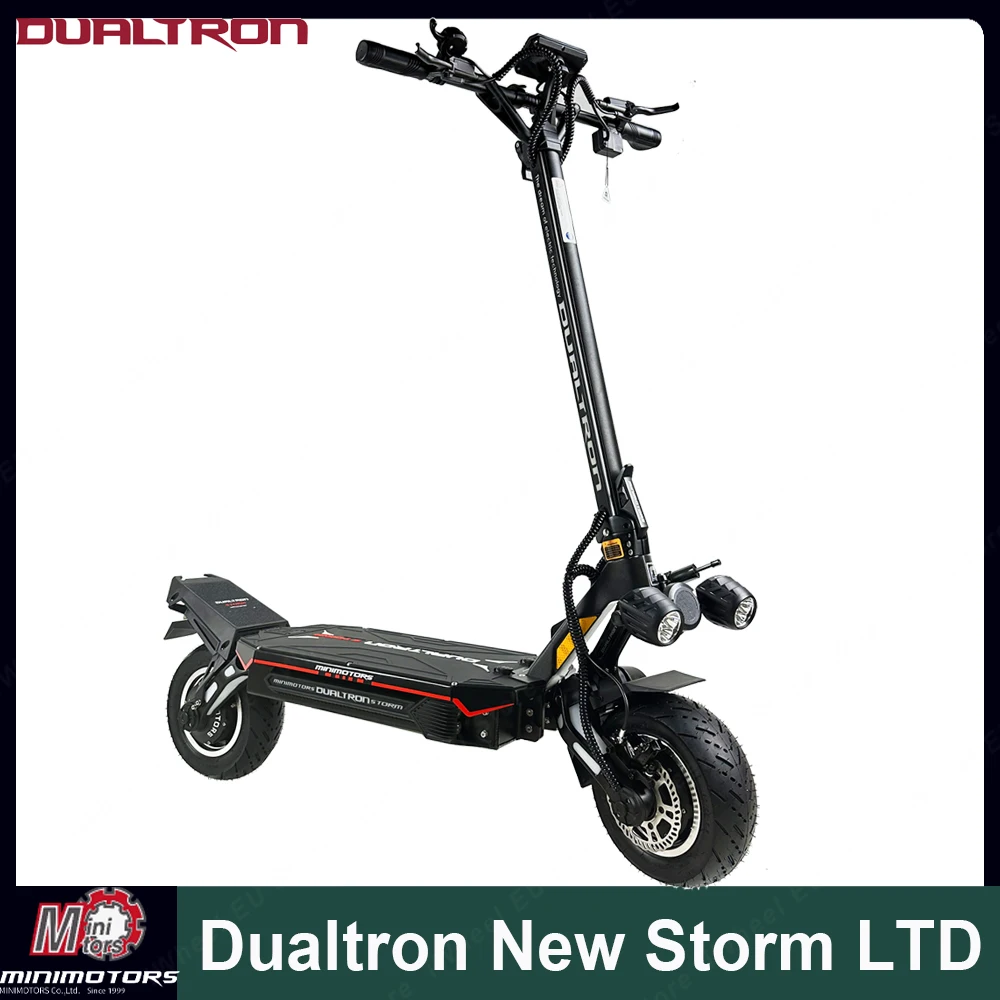 EU Stock Dualtron New Storm Limited 84V 45Ah 2500W * 2 Motor 11inch pull Top Speed 100 Km/h NUTT Hydraulic Brake Electric Scooter