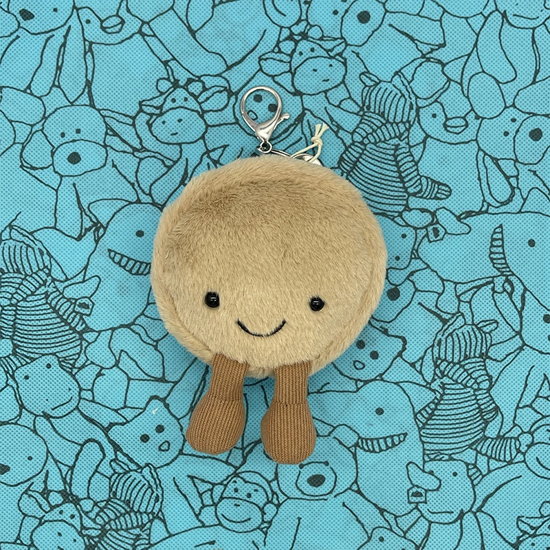 Makronen-Stil Dackel Plüsch-Schlüsselanhänger Pitaya-Design Weiches Spielzeug Rote Herz-Serie Niedlicher Rucksack-Anhänger Lustiges Geschenk für Tierliebhaber – Detail 3